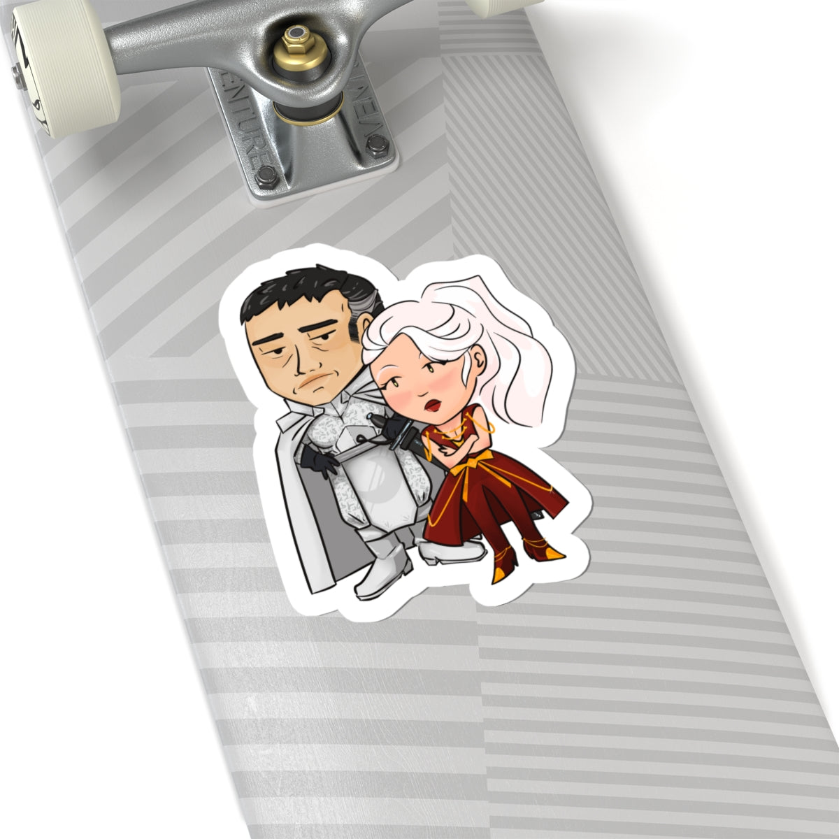 Dalia and Rook Sticker (Chibi-Style)