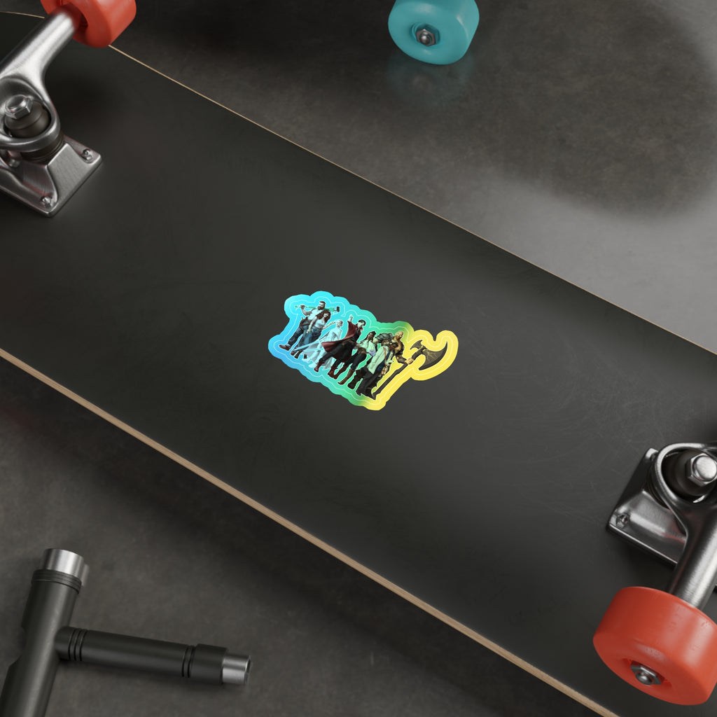 The Crew Holographic Sticker