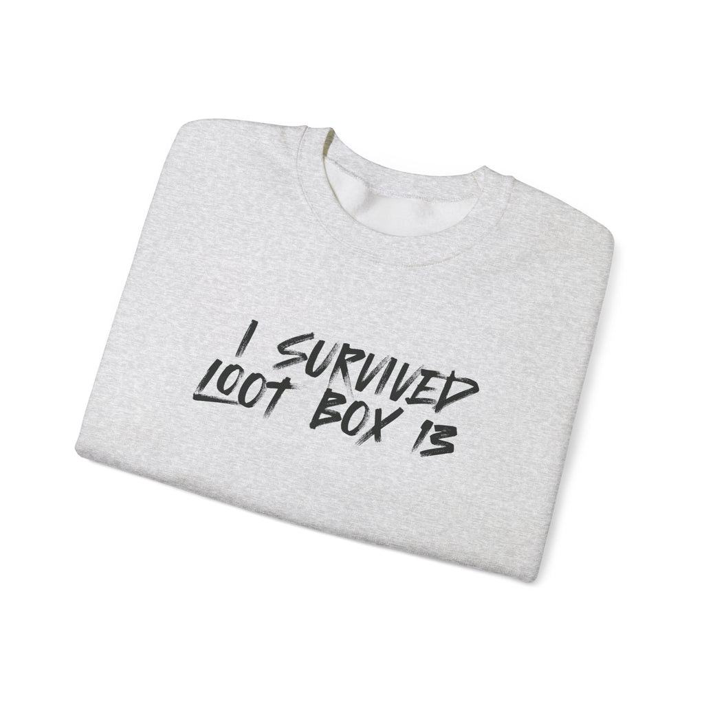 I Survived Loot Box 13 Crewneck Sweatshirt