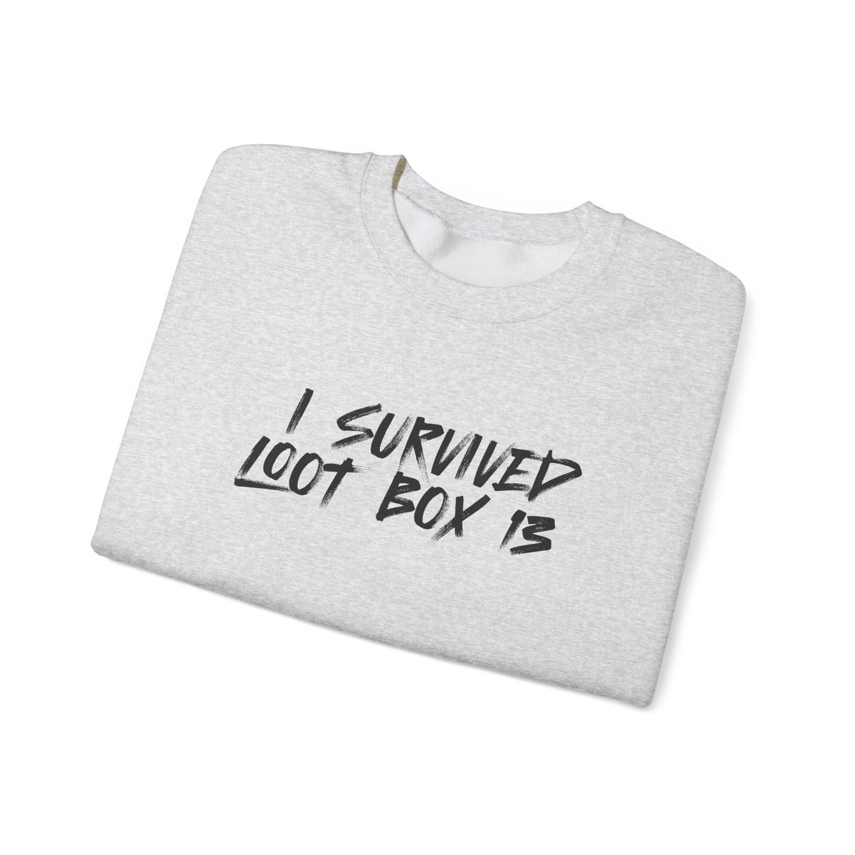 I Survived Loot Box 13 Crewneck Sweatshirt
