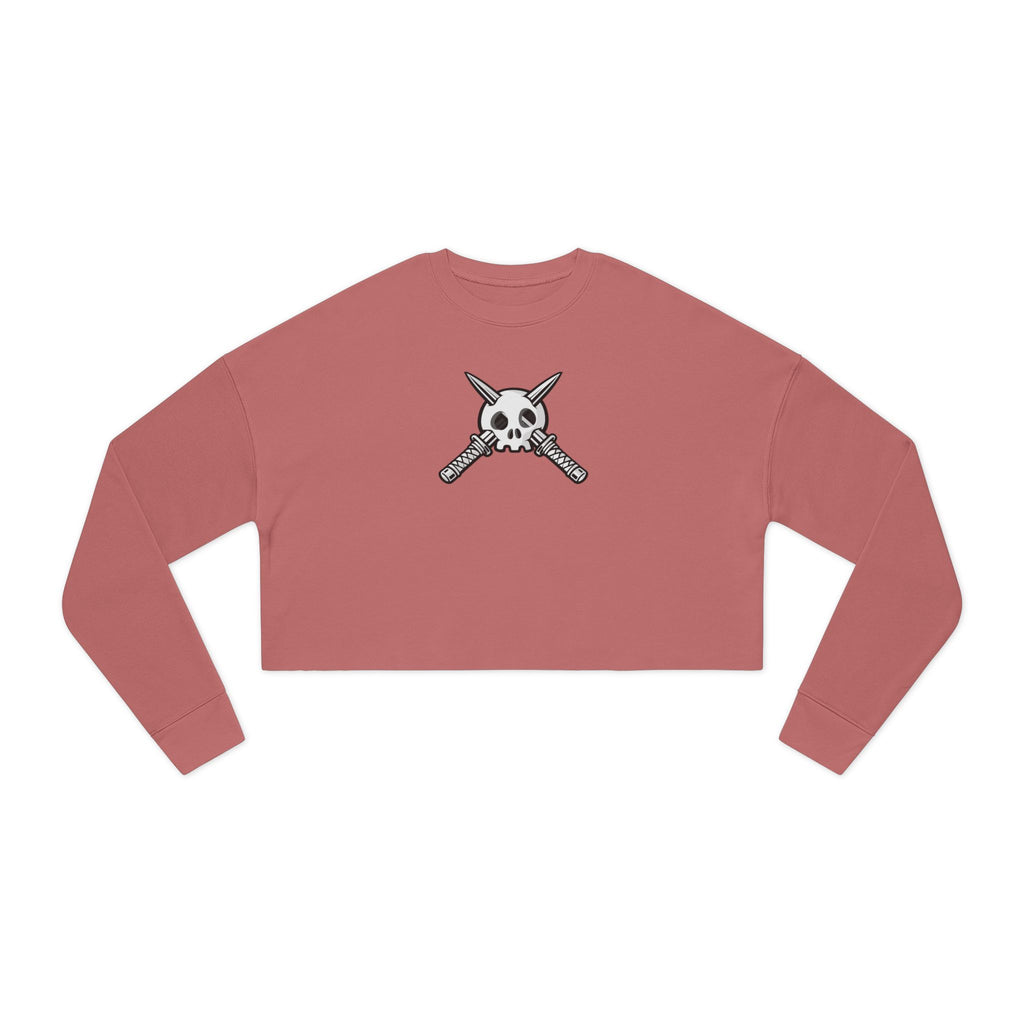 Trench Logo Cropped Sweatshirt