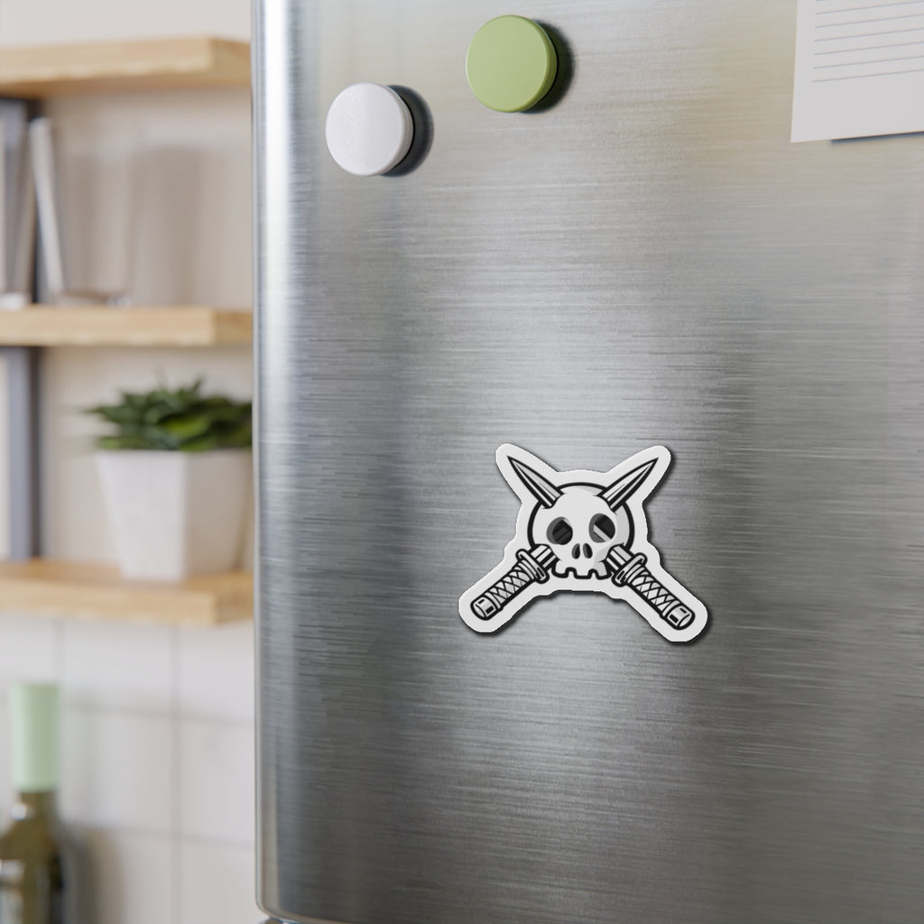 Trench Logo (White) Magnet