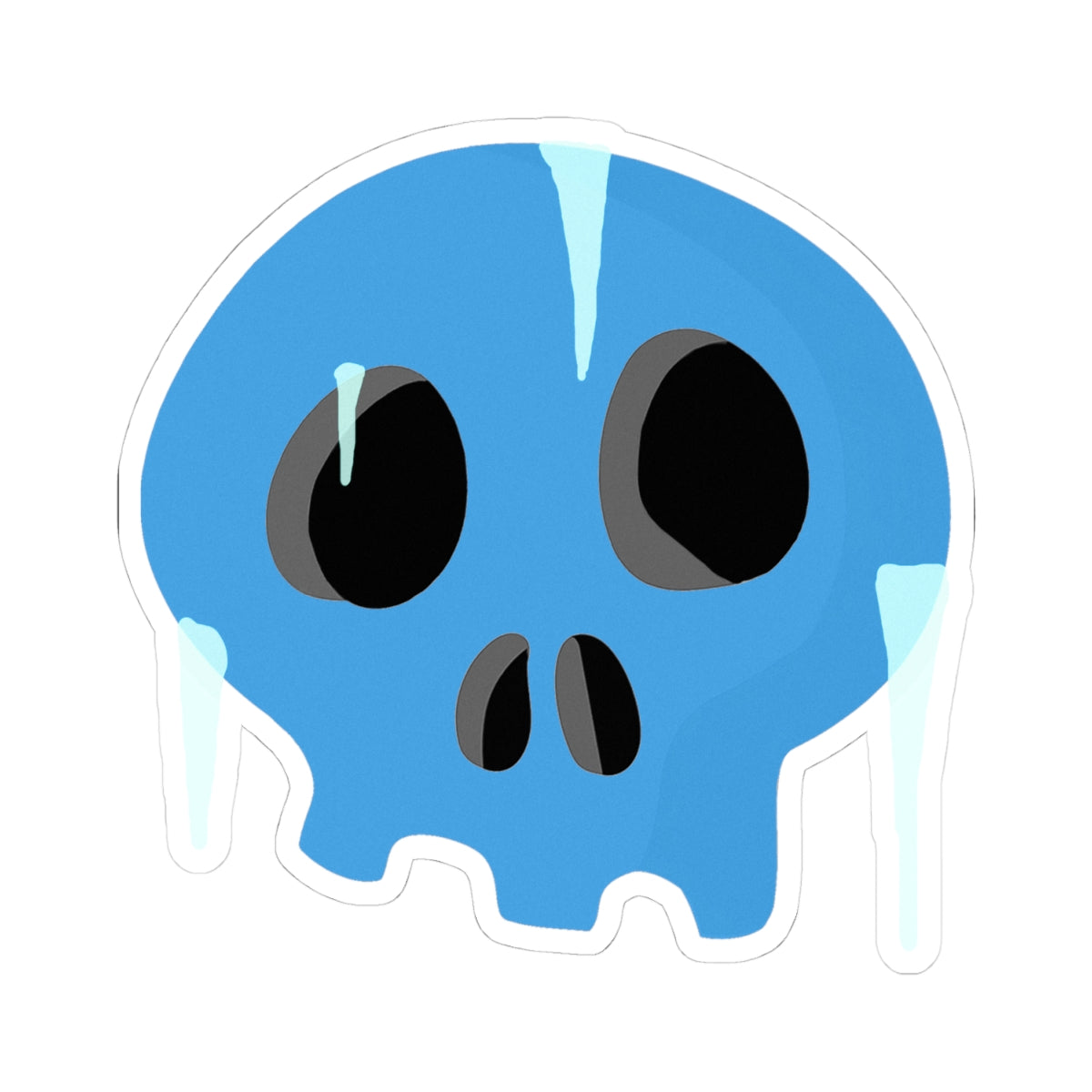 Skull Emoji Sticker Set (16 Stickers)