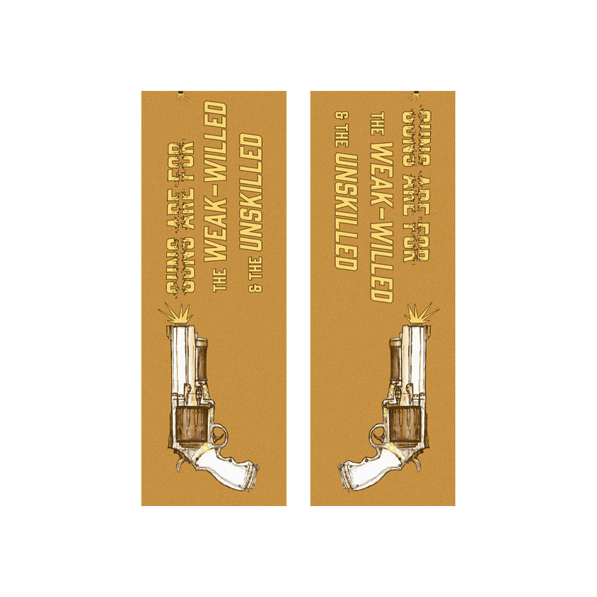 "Guns" Foil Bookmark (Pre-Order)