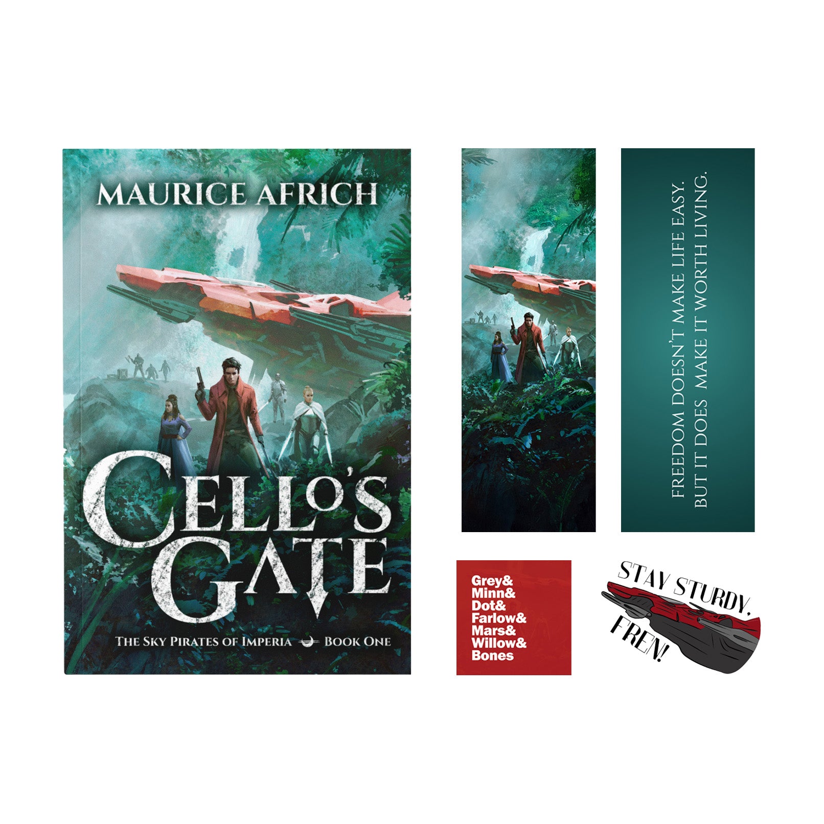 Sky Pirate Bundle: Cello's Gate (The Sky Pirates of Imperia 1) by Maurice Africh