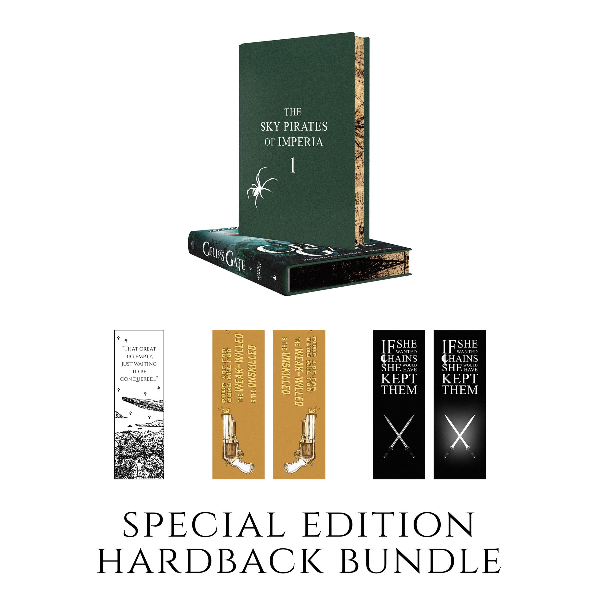Special Edition Hardback Bundle (Signed Book + 3 Foil Bookmarks) (Pre-Order)