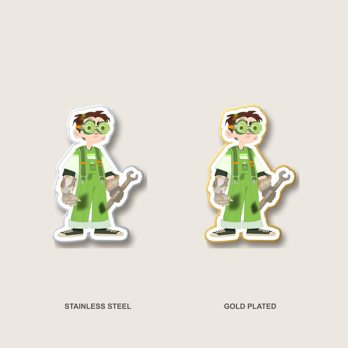 Bones Pin (Kid Crew)
