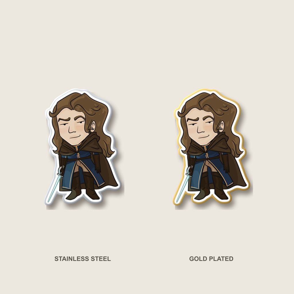 Cello Pin (Chibi-Style)