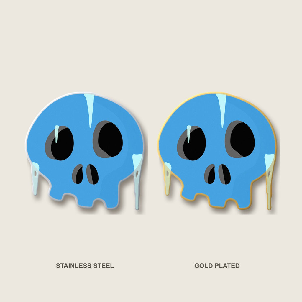 Frozen Skull Pin