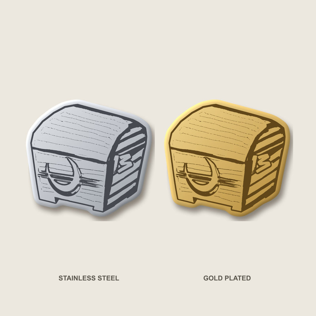 Loot Box 13 Crest Engraved Pin