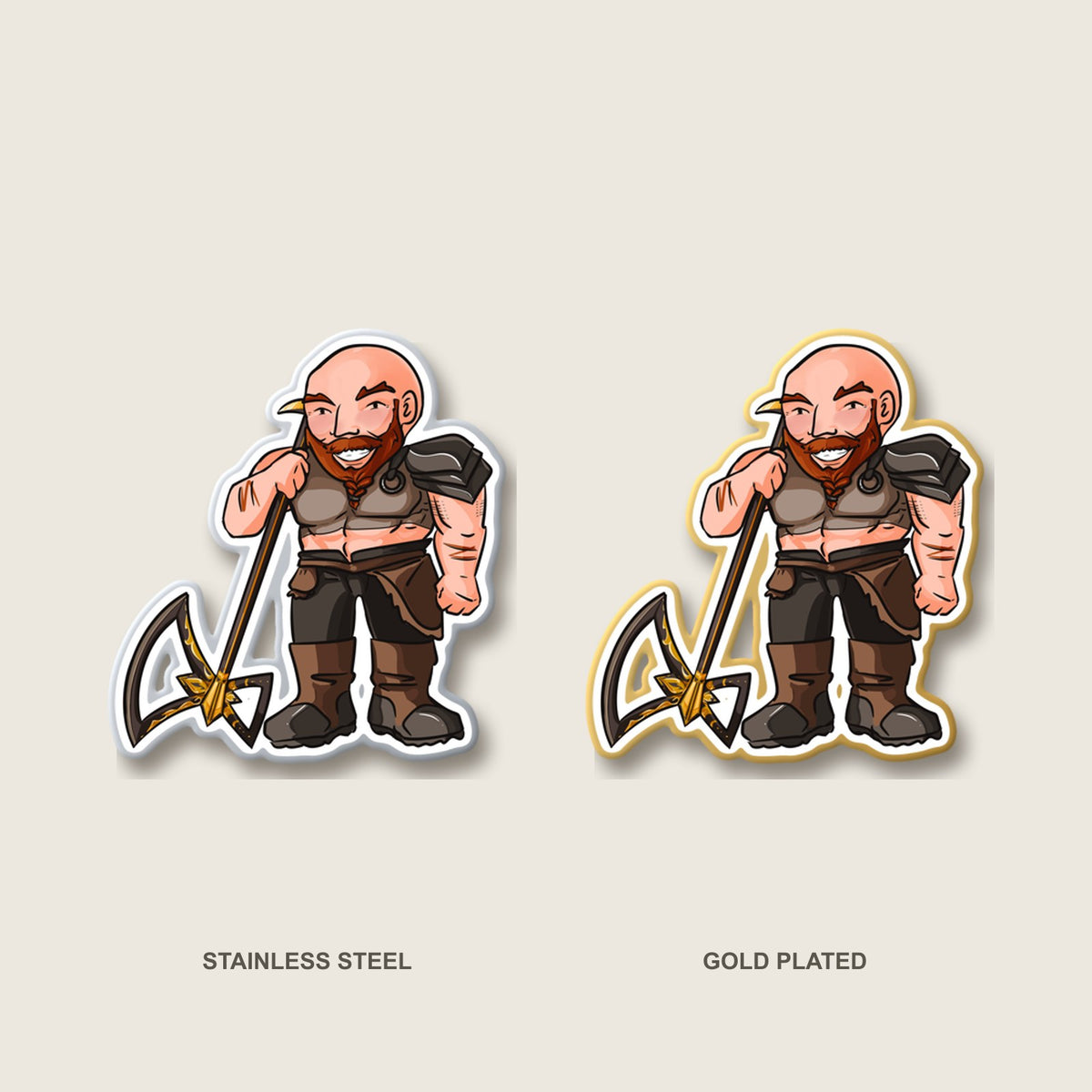 Mars Pin (Chibi-Style)
