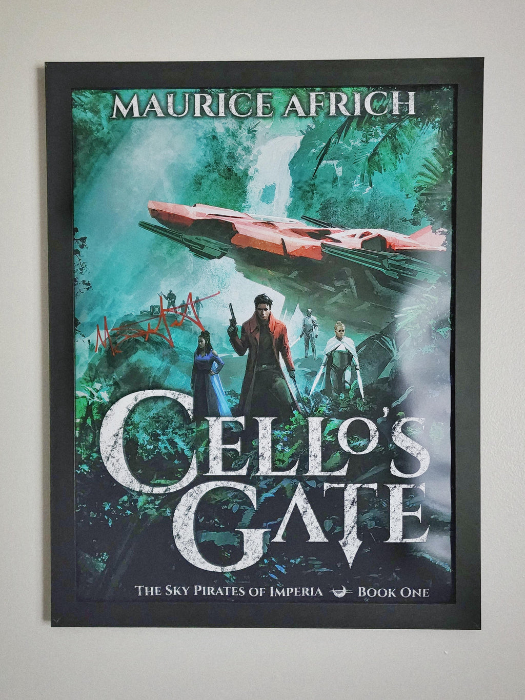 Signed Cello's Gate Poster (18x24)