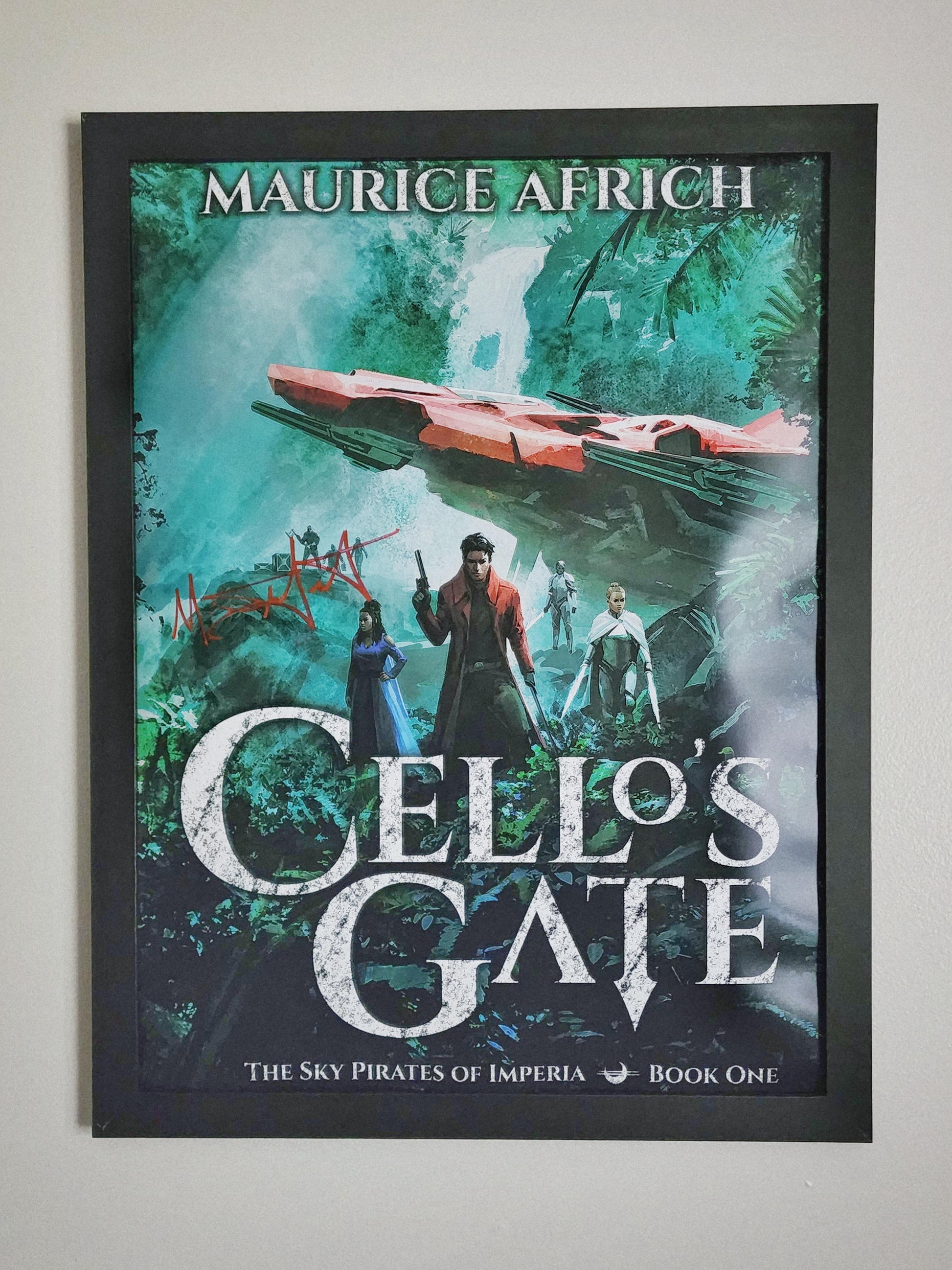 Signed Cello's Gate Poster (18x24)