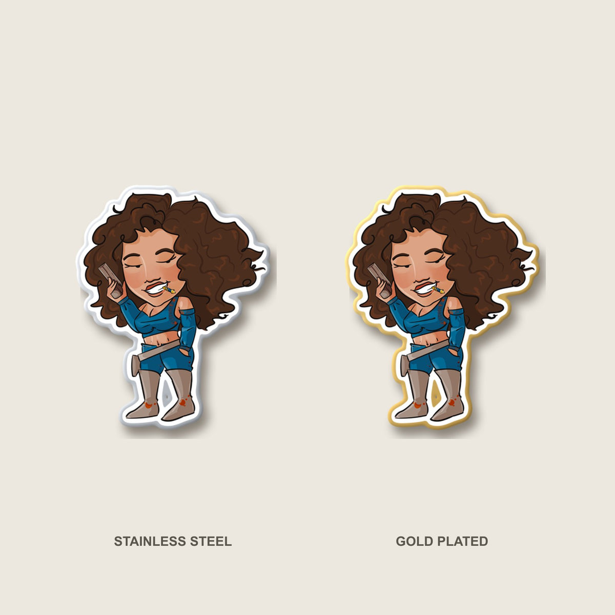 Willow Pin (Chibi-Style)