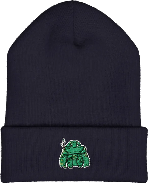 Big Izzy Embroidered Beanie (Chibi-Style)